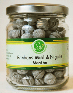 Bonbon Miel Nigelle Menthe