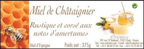 Miel de Châtaignier
