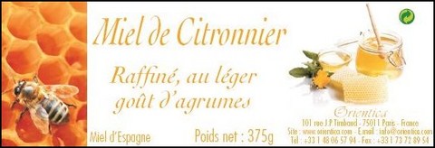 Miel de citronnier