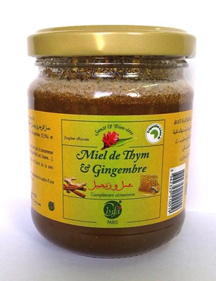 Miel de Thym ,Gingembre et Canelle 