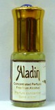 Parfum concentré sans alcool Musc d'Or Aladin (3 ml). Parfum mixte (hommes et femmes).